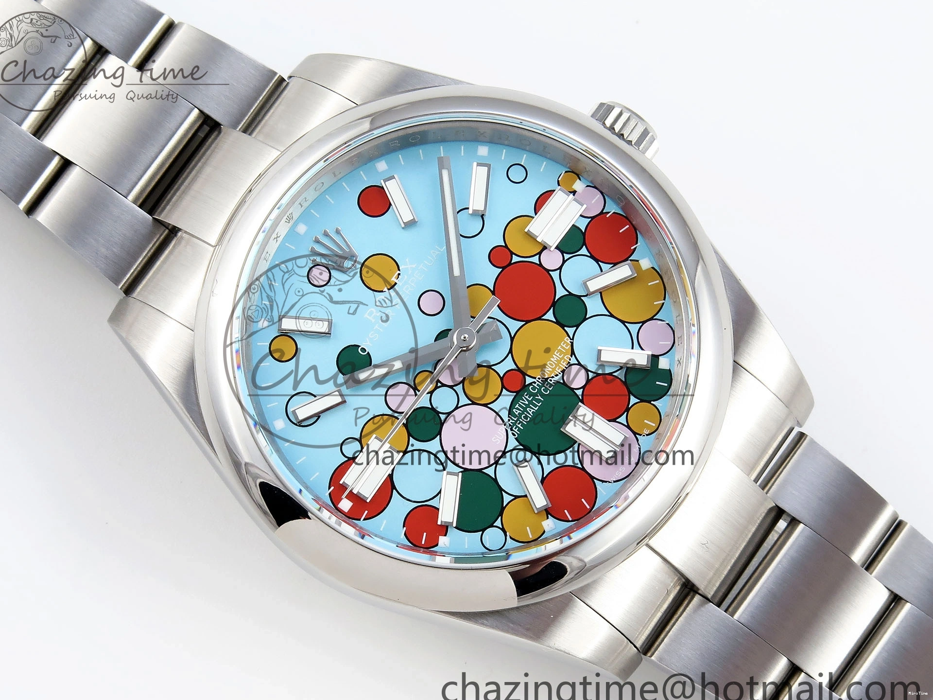 MiroTime 0510 Classic OYSTER PERPETUAL 124300 41MM GMF 1:1 BEST EDITION 904L STEEL CELEBRATION DIAL VR 1793